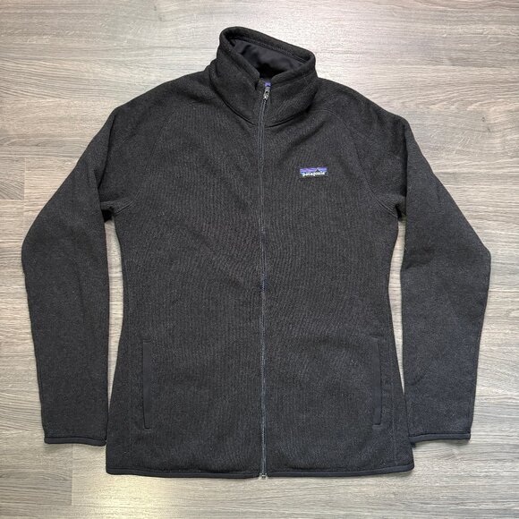 Patagonia Women's Better Sweater Fleece Jacket - Black - Picture 2 of 7